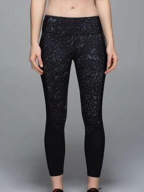 Lululemon Trail Bound 7/8 Tight 25" - Full-On Luxtreme - Print - Size 6 #155